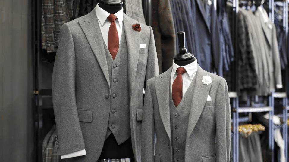 Suits Belfast - Red Belfast Groomswear